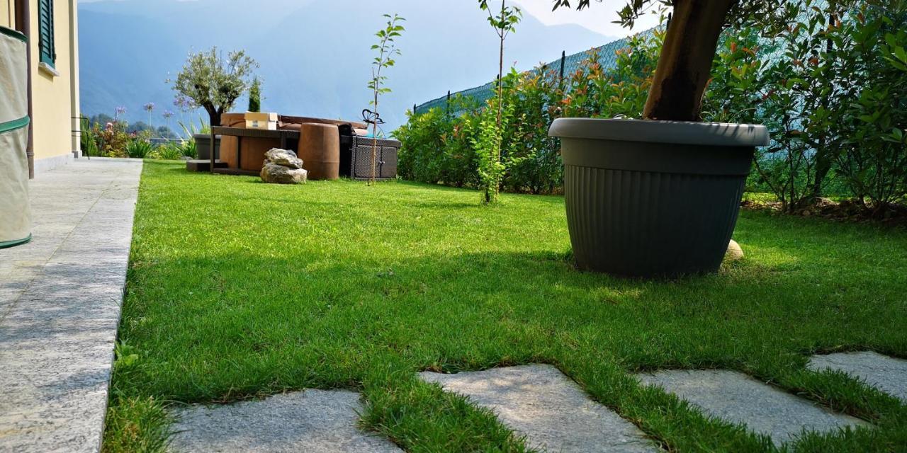 לנו Magic Garden With Jacuzzi-Pool And Luxury Lake Como View מראה חיצוני תמונה
