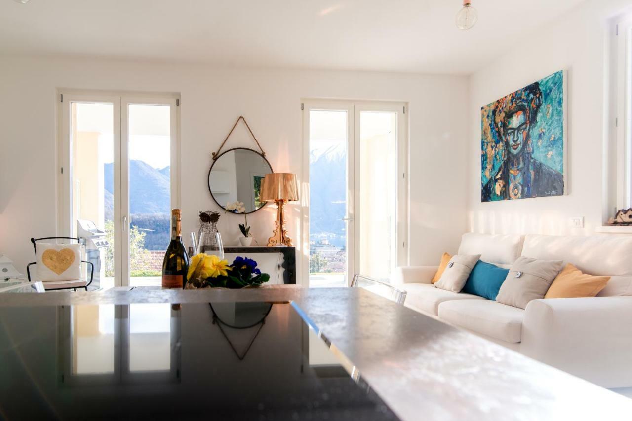לנו Magic Garden With Jacuzzi-Pool And Luxury Lake Como View מראה חיצוני תמונה